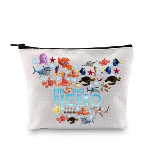 PLITI Nemo Fish Gift Nemo Kosmetiktasche, inspiriert vom Film Bruce & Marlin & Crush & Dory & Squirt, Cartoon-Charakter-Liebhaber, Findet Fish Bagu, modisch PLITI Nemo Fish Gift Nemo Kosmetiktasche, inspiriert vom Film Bruce & Marlin & Crush & Dory & Squirt, Cartoon-Charakter-Liebhaber, Findet Fish Bagu, modisch von PLITI