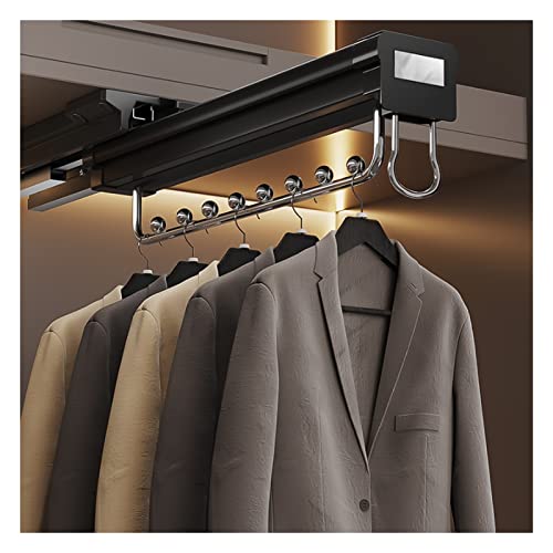 PLJKIHED Ausziehbarer Hosenständer, multifunktionale Kleiderbügelstange, Oben montierter Kleiderständer, geeignet für Garderoben und Kleiderschränke (36 x 14 cm) Stabilize von PLJKIHED