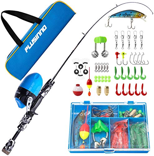 PLUSINNO Angel Set für Kinder,Angelset Kinder,Angelrute Set Kinder mit Angelrolle und Köder Set PLUSINNO Angel Set für Kinder,Angelset Kinder,Angelrute Set Kinder mit Angelrolle und Köder Set von PLUSINNO