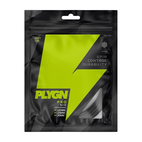 PLYGN Tennissaite PRO Six/Komfort & Kontrolle / 1.20 mm / 12 m/Co-Polyester/Hexagonal PLYGN Tennissaite PRO Six/Komfort & Kontrolle / 1.20 mm / 12 m/Co-Polyester/Hexagonal von PLYGN