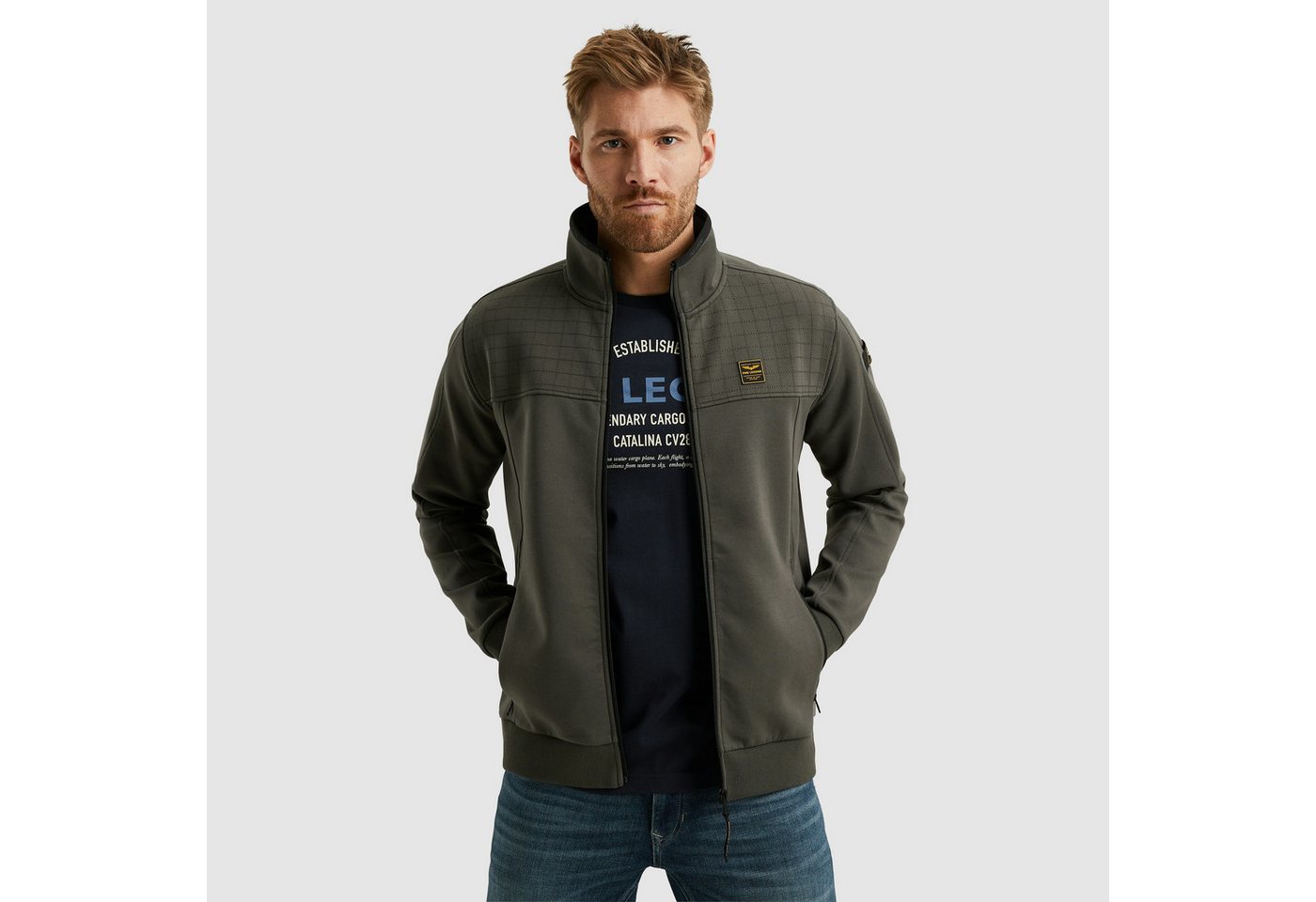 PME LEGEND Sweatjacke mit Reißverschluss PME LEGEND Sweatjacke mit Reißverschluss von PME LEGEND