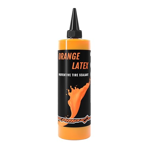 PMP Orange Latex - Tubeless Reifendichtmittel Pannenschutzflüssigkeit für schlauchlose MTB- und Rennrad. Ihre Pannenversicherung. 300 ml Flasche von PMP