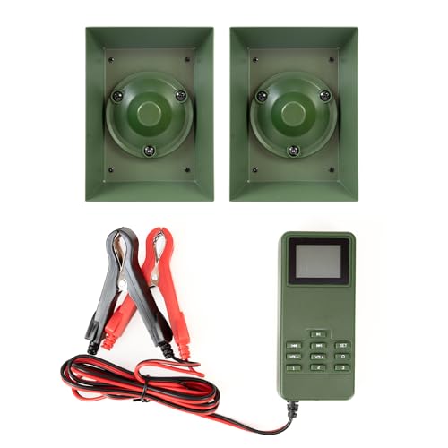 PNI Unisex-Adult PNI-CP480 Jagdrufe CP480 mit 2 Lautsprechern, 12V-Stromversorgung, Grün, 130 X 60 X 95 mm PNI Unisex-Adult PNI-CP480 Jagdrufe CP480 mit 2 Lautsprechern, 12V-Stromversorgung, Grün, 130 X 60 X 95 mm von PNI