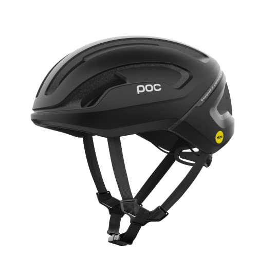 POC Omne Air MIPS Fahrradhelm - Erlebe funktionalen Schutz, der maximalen Komfort bietet und dich dazu inspiriert, Grenzen zu überwinden mit MIPS-Schutz, Uranium Schwarz Matt von POC