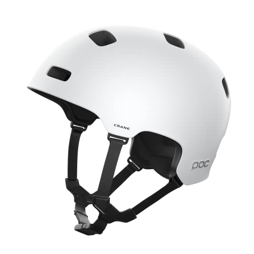 POC Crane MIPS Fahrradhelm - Leichter, strapazierfähiger und druckstabiler Helm mit einem einzigartigen, doppelt verstärkten EPS-Einsatz, Hydrogen White Matt POC Crane MIPS Fahrradhelm - Leichter, strapazierfähiger und druckstabiler Helm mit einem einzigartigen, doppelt verstärkten EPS-Einsatz, Hydrogen White Matt von POC