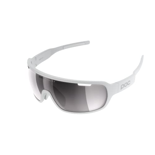POC Do Blade Sonnenbrille - Die Sportbrille bietet optimale Sicht bei allen Bedingungen, Hydrogen White von POC