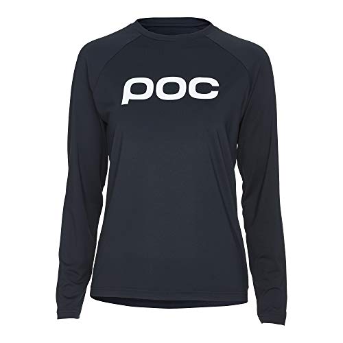 POC Damen W's Reform Enduro Jersey Fahrradshirt, Uranium Black, S EU von POC