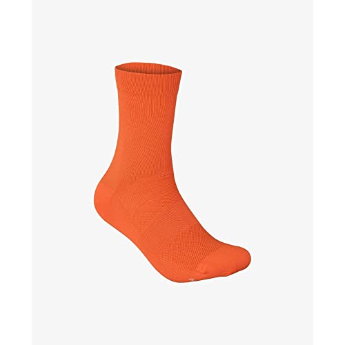 POC Fluo Sock Mid, Fluorescent Orange POC Fluo Sock Mid, Fluorescent Orange von POC