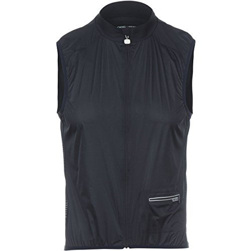 POC Fonds Wind Vest Jacke cilismo, Herren, Navy Black-Negro, XS von POC