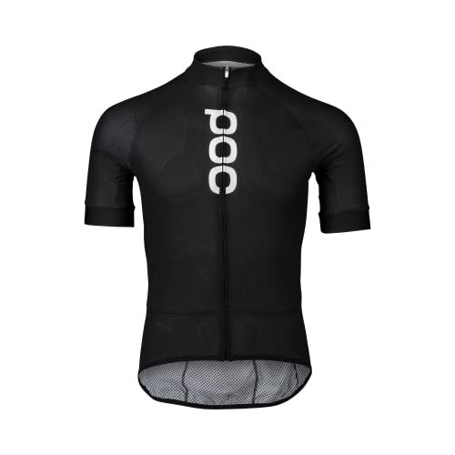 POC Herren M's Essential Road Logo Jersey Fahrradshirt, Uranium Black, M EU von POC