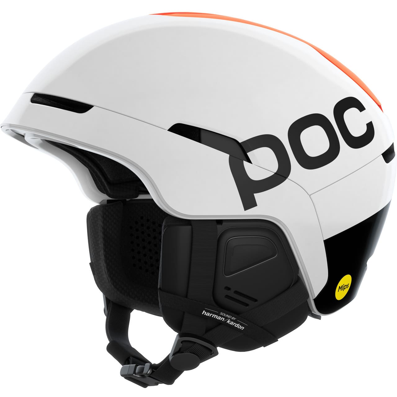 POC Obex Connect hydrogen white - fluorescent orange AVIP von POC