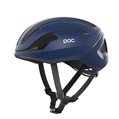 POC Unisex – Erwachsene Omne Air SPIN Fahrradhelm, Lead Blue Matt, S (50-56cm) von POC