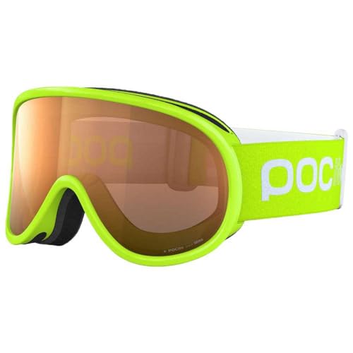 POC Unisex-Youth Retina Skibrille, Fluorescent Yellow/Green/Clarity POCito, One Size POC Unisex-Youth Retina Skibrille, Fluorescent Yellow/Green/Clarity POCito, One Size von POC