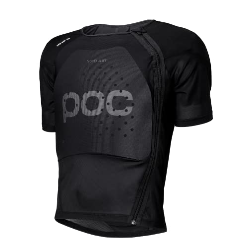 POC VPD Air+ Tee Protektor - Optimaler Schutz für Brust, Rücken und Schulter, Uranium Black von POC