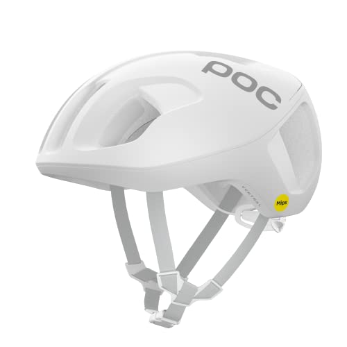 POC Ventral MIPS Fahrradhelm - Aerodynamische Leistung, Sicherheit und Luftdurchlässigkeit arbeiten zusammen für einen optimalen Schutz, Hydrogen White Matt von POC