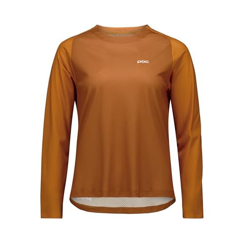 POC Damen W's Motion Air L/S Jersey Mountainbike Shirt, Bauxite Brown, S EU von POC