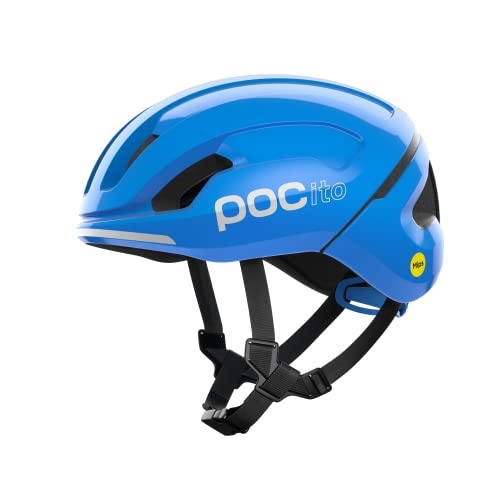 POC POCito Omne MIPS Fahrradhelm für Kinder mit MIPS-Rotationsschutz und fluoreszierenden Farben für gute Sichtbarkeit, Small ( 51-56 cm ), Fluorescent Blue POC POCito Omne MIPS Fahrradhelm für Kinder mit MIPS-Rotationsschutz und fluoreszierenden Farben für gute Sichtbarkeit, Small ( 51-56 cm ), Fluorescent Blue von POC