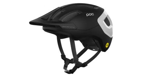 poc axion race mips helm schwarz   weis von POC