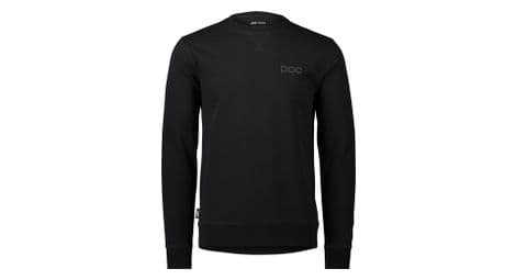 poc rundhals sweatshirt schwarz von POC