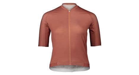 damen kurzarmtrikot poc pristine himalayan salt braun von POC