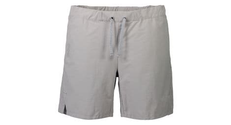 damen short poc transcend aluminium grau von POC