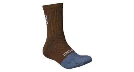 poc flair mid socken braun blau von POC