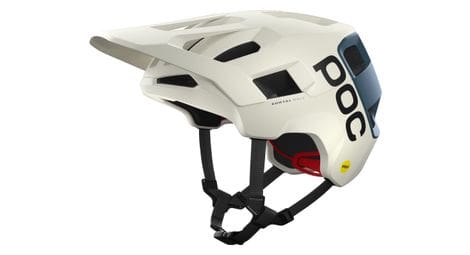 poc kortal race mips helm weiss blau von POC