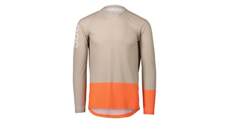 poc mtb pure beige   orange langarmtrikot von POC