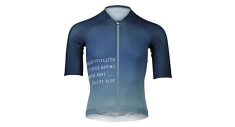 poc pristine print kurzarmtrikot mitfarbverlauf blau von POC