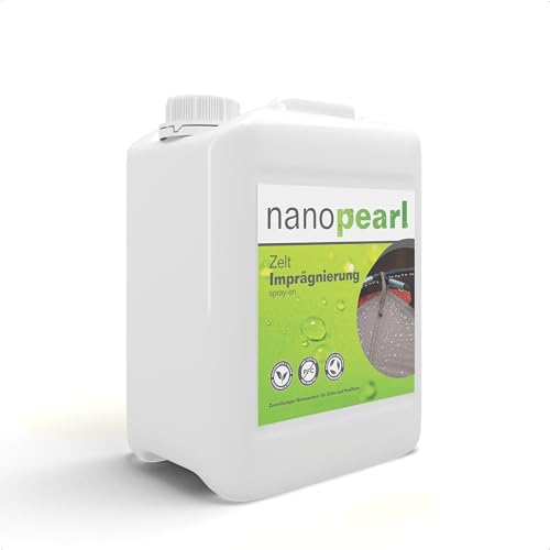 PODOROX NANOPEARL Zelt Spray On Imprägnierung | 5000 ml Imprägnierspray | Textil & Leder von PODOROX