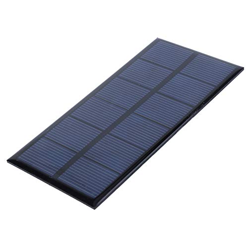POENVFPO 1 W Kristallines Silizium-Solarpanel, Tragbares Solarzellen-Panel, DIY-Ladegerät-Versorgung für DIY-Ladegerät-Versorgung von POENVFPO
