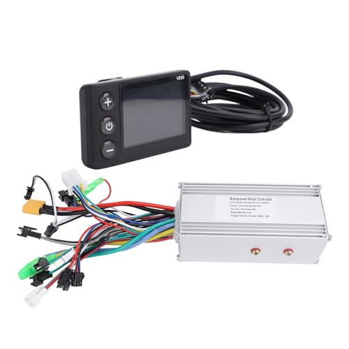 POENVFPO 36V 48V 60V 1000W 38A 3-Modus-Brushless-Controller, Elektrofahrrad-Umrüstsatz mit V890-LCD-Anzeigefeld für Elektrofahrrad von POENVFPO