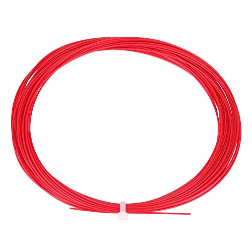 POENVFPO Badminton Racket String, 6Colors 10m Nylon Badminton Racquet String Line für den Ersatz (Rot) von POENVFPO