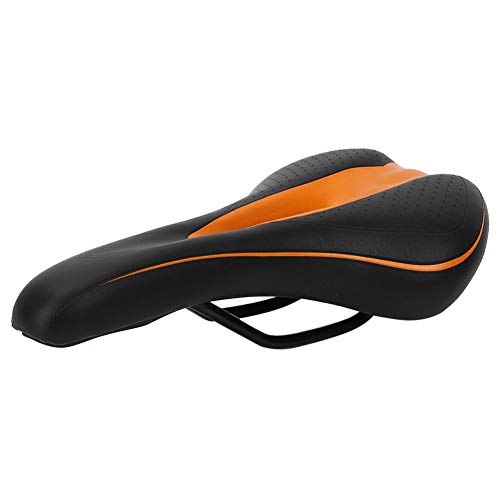 POENVFPO Fahrradsattel, Weicher, Bequemer, Wasserdichter PU-Sitz für Damen und Herren, Ersatzzubehör für Mountainbikes POENVFPO Fahrradsattel, Weicher, Bequemer, Wasserdichter PU-Sitz für Damen und Herren, Ersatzzubehör für Mountainbikes von POENVFPO