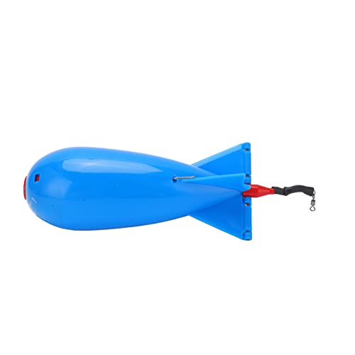 POENVFPO Köderwerfer, Großer Bombenschwimmer, Köderhalter, Köderwerfer, Karpfen-Futterspender, Nistwerkzeug für Präzisionsfischen (Blue) von POENVFPO