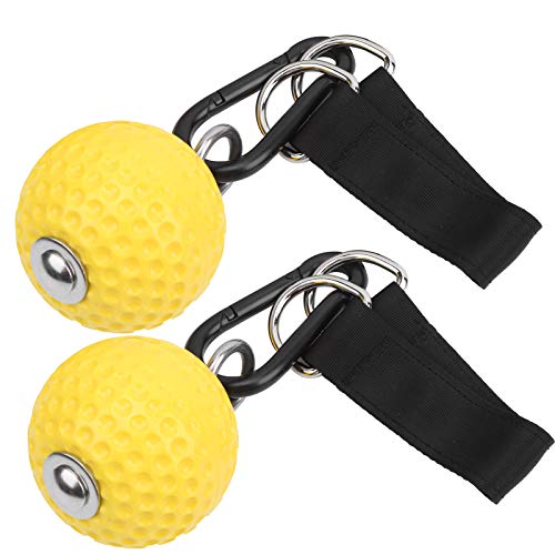 POENVFPO Pull-Up-Griffe-Ball, Kletter-Pull-Up-Ball mit Riemen, Armkrafttraining, Übungsball für Bouldern, Pull-Up-Kettlebells-Training POENVFPO Pull-Up-Griffe-Ball, Kletter-Pull-Up-Ball mit Riemen, Armkrafttraining, Übungsball für Bouldern, Pull-Up-Kettlebells-Training von POENVFPO