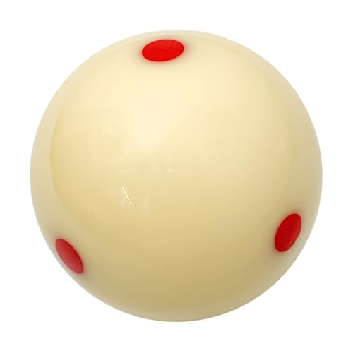 POFET 57.2mm Dot-Spot Poolball Billardtrainingsball für Kinder und Erwachsene Billardkugeln, Spielball Poolbillard Billardkugel, Standard Billardtisch Billardtisch Billard Training Queue Bälle(weiß) POFET 57.2mm Dot-Spot Poolball Billardtrainingsball für Kinder und Erwachsene Billardkugeln, Spielball Poolbillard Billardkugel, Standard Billardtisch Billardtisch Billard Training Queue Bälle(weiß) von POFET