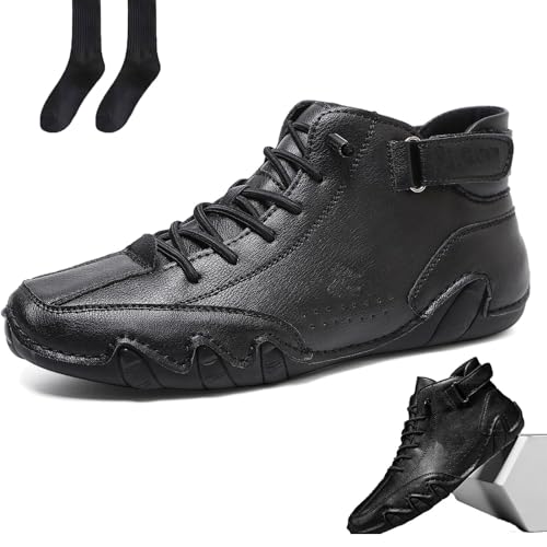 POIOZXD Vogldeck - wasserdichte und atmungsaktive orthopädische Schuhe, wasserdicht, Unisex, Wanderschuhe, Schuhe für Herren und Damen (Schwarz, 41 EU) von POIOZXD