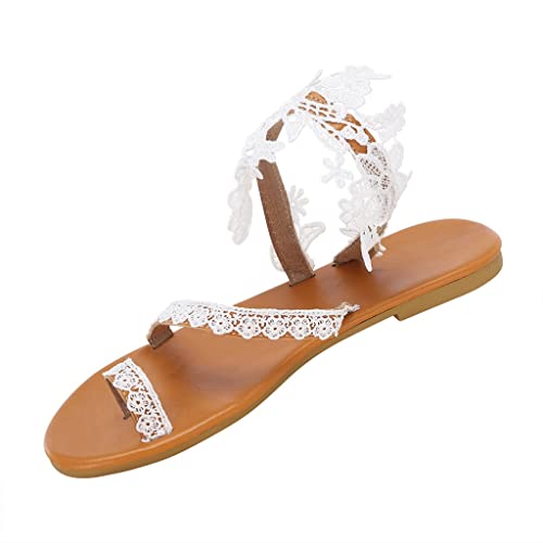 POIUIYQA Sommerschuhe Boho Strandsandalen Brautschuhe Sommer Flache Sandalen Riemensandale Spitze Retro Flip Flop Outdoorsandalen Arbeitsschuhe POIUIYQA Sommerschuhe Boho Strandsandalen Brautschuhe Sommer Flache Sandalen Riemensandale Spitze Retro Flip Flop Outdoorsandalen Arbeitsschuhe von POIUIYQA