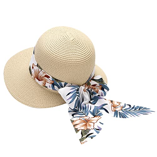 POIUIYQA Traveller Strohhut Damen Sonnenhut Frauen Hut Sommer Sommertraveller Strohhut mit Futterband POIUIYQA Traveller Strohhut Damen Sonnenhut Frauen Hut Sommer Sommertraveller Strohhut mit Futterband von POIUIYQA
