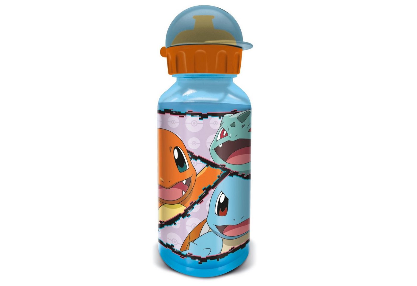 POKÉMON Trinkflasche Pokemon Pikachu and Friends Kinder Wasserflasche Flasche 370 ml von POKÉMON