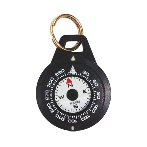 POLARIS Wasserdichter Mikro-Kompass 2 Modelle/Armband-Kompass oder EDC-Kompass (EDC-Kompass, 2) von POLARIS