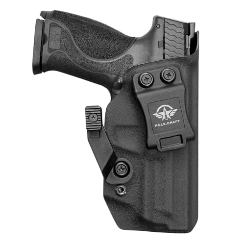 IWB Tactical Claw Holster KYDEX Pistolenholster Für: Smith & Wesson M&P 9mm M2.0 4"/4.25" Pistolenhalfter Hängend Verdeckte/Versteckte Pistole Case Waffenholster IWB Tactical Claw Holster KYDEX Pistolenholster Für: Smith & Wesson M&P 9mm M2.0 4"/4.25" Pistolenhalfter Hängend Verdeckte/Versteckte Pistole Case Waffenholster von POLE.CRAFT