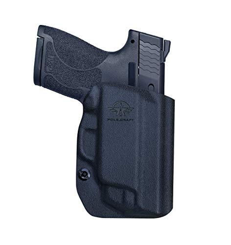 M&P Shield 9mm Holster OWB Kydex for Smith & Wesson M&P Shield 9mm / .40 M2.0 - with Integrated Laser Pistol Case - M&P Shield Holster OWB with Laser, Außerhalb Bund tragen tragen 1.5-2 Inch Belt Clip M&P Shield 9mm Holster OWB Kydex for Smith & Wesson M&P Shield 9mm / .40 M2.0 - with Integrated Laser Pistol Case - M&P Shield Holster OWB with Laser, Außerhalb Bund tragen tragen 1.5-2 Inch Belt Clip von PoLe.Craft