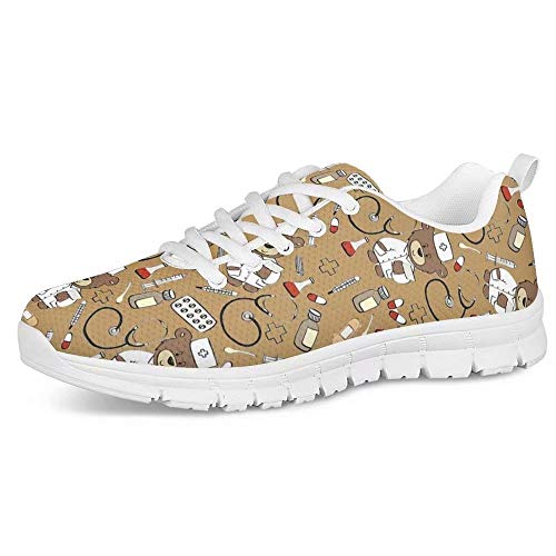 POLERO Nurse Shoes Pflegeschuhe Damen Sneakers Schuhe Krankenschwester leichte Laufen Walking Mesh Flats Tennis Schuhe Laufschuhe für Frauen Sport Wohnungen gr Größe 41 POLERO Nurse Shoes Pflegeschuhe Damen Sneakers Schuhe Krankenschwester leichte Laufen Walking Mesh Flats Tennis Schuhe Laufschuhe für Frauen Sport Wohnungen gr Größe 41 von POLERO