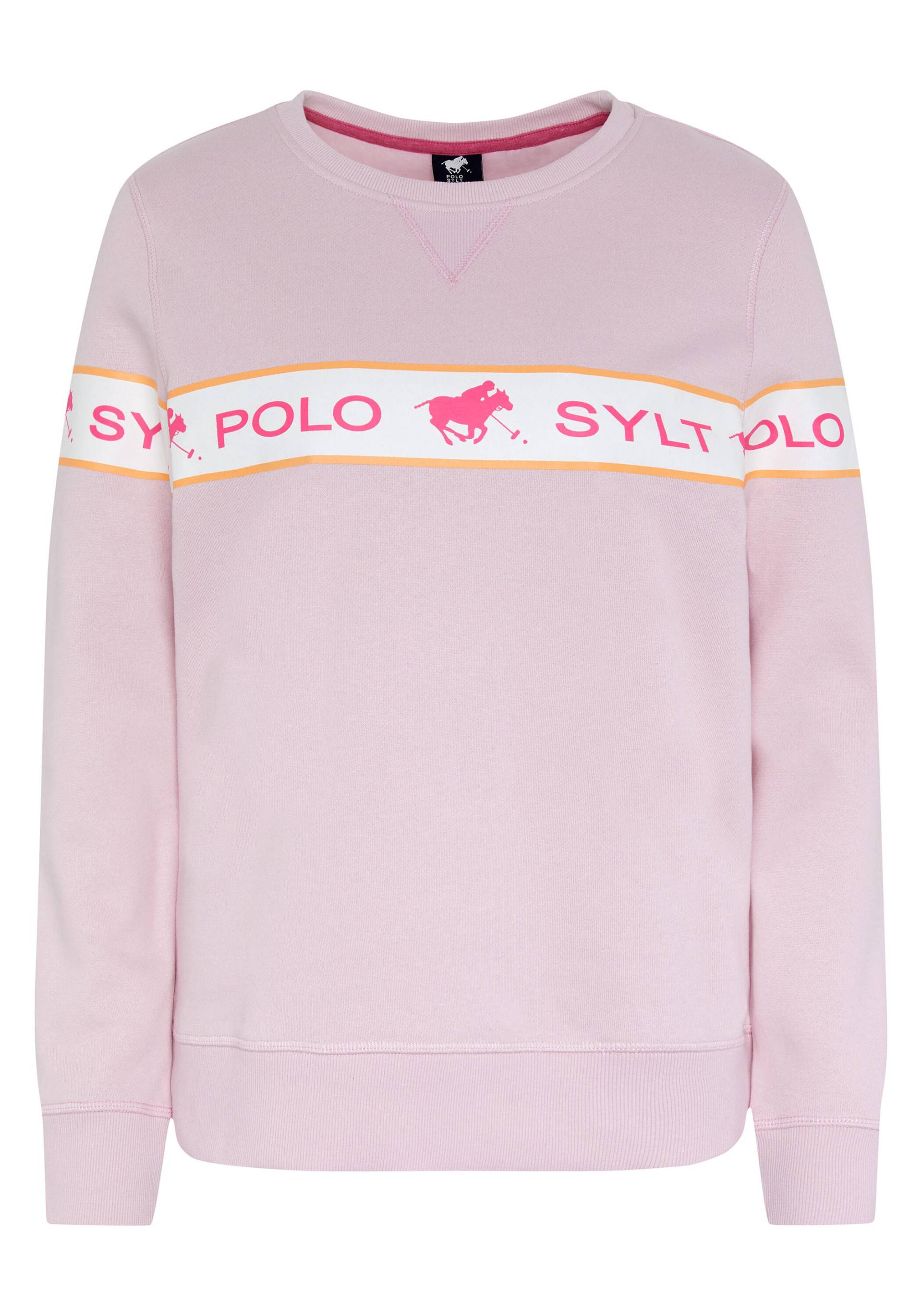 Sweatshirt mit eingearbeitetem Logo-Kontraststreifen von POLO SYLT