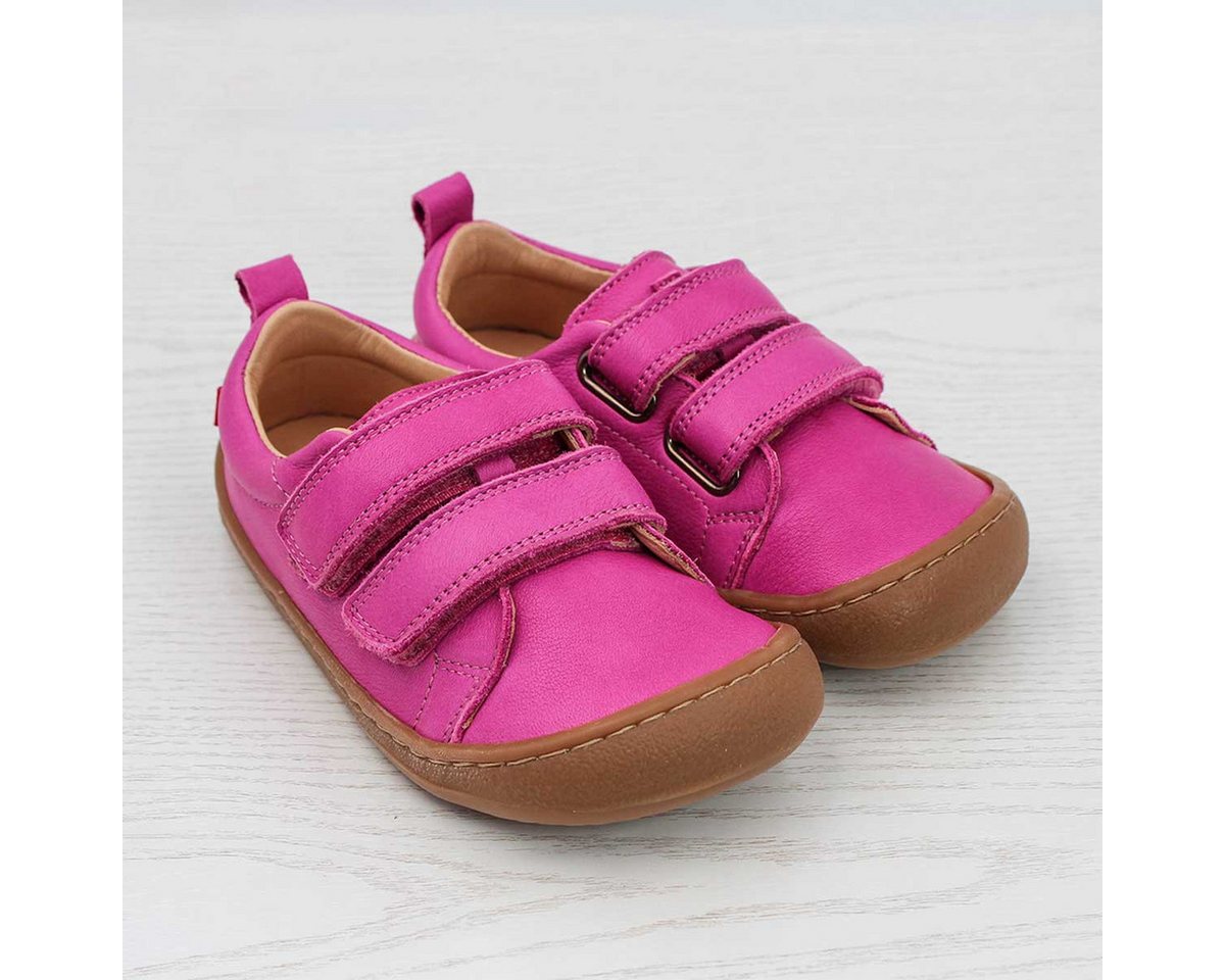 POLOLO Kinderschuhe, Barfuß Kinder Sneaker pflanzlich gegerbtes Naturleder von POLOLO