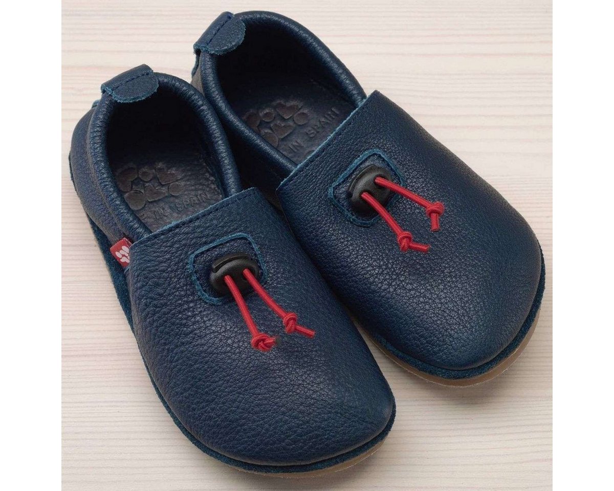 POLOLO Kinderschuhe, Unisex Hausschuh mit Kordel, Barfußschuh von POLOLO