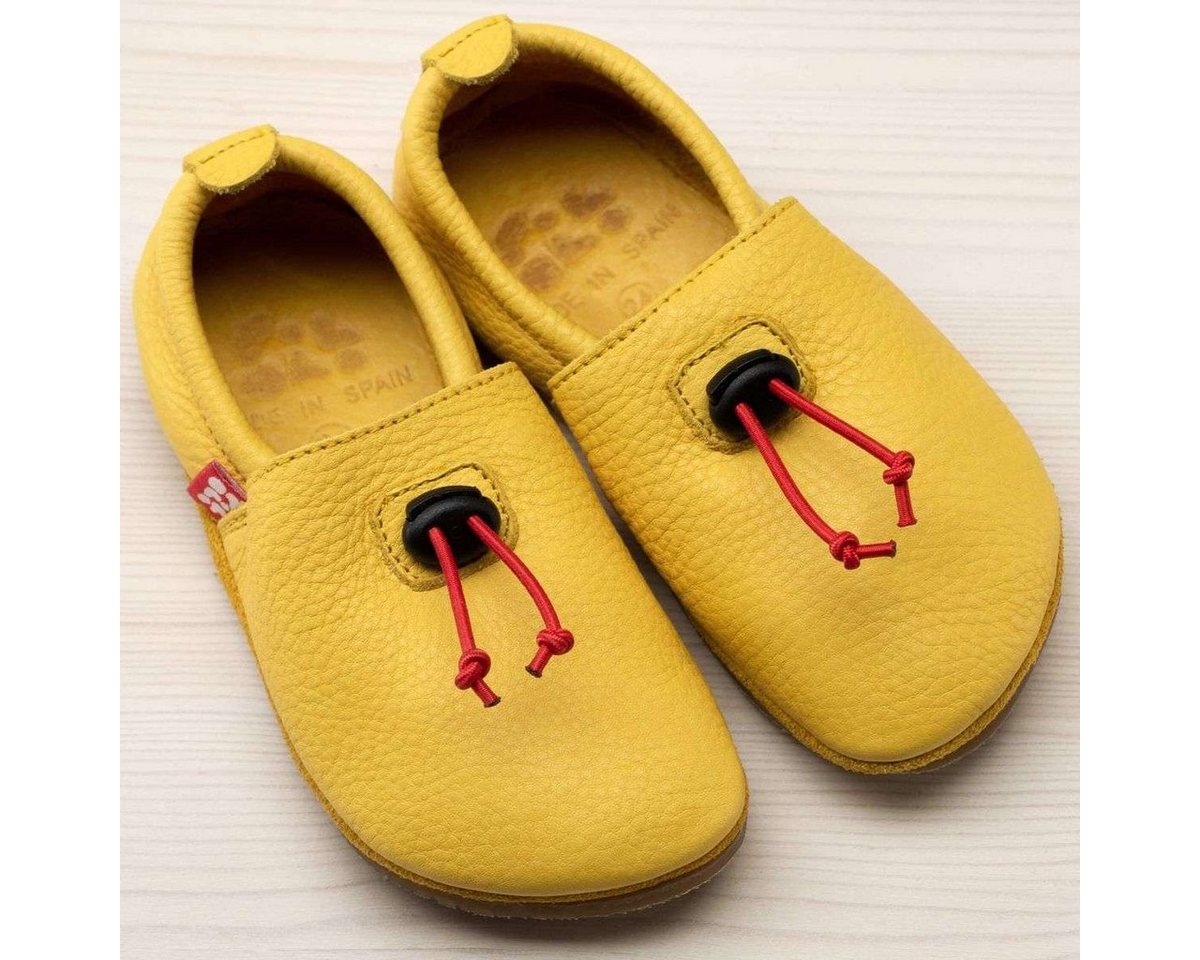 POLOLO Kinderschuhe, Unisex Hausschuh mit Kordel, Barfußschuh von POLOLO