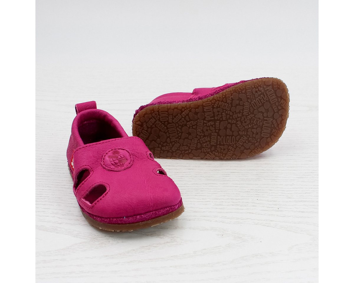 POLOLO Kinderschuhe, Unisex Outdoor Sommerschuh, Barfußschuh pflanlich gegerbtes Leder von POLOLO